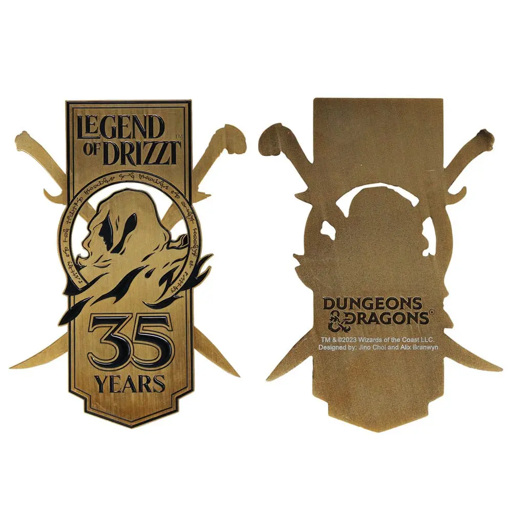 Dungeons & Dragons Metallbarren 35th Anniversary Legend of Drizzt Limited Edition termékfotó