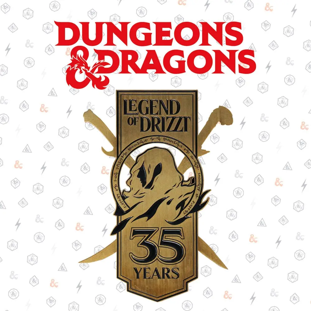 Dungeons & Dragons Metallbarren 35th Anniversary Legend of Drizzt Limited Edition termékfotó