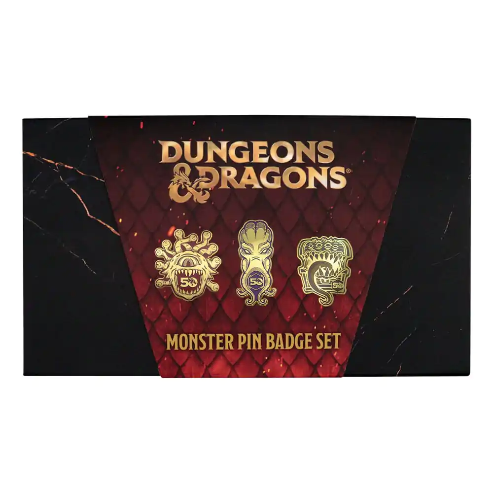 Dungeons & Dragons 50th Anniversary kitűző csomag termékfotó