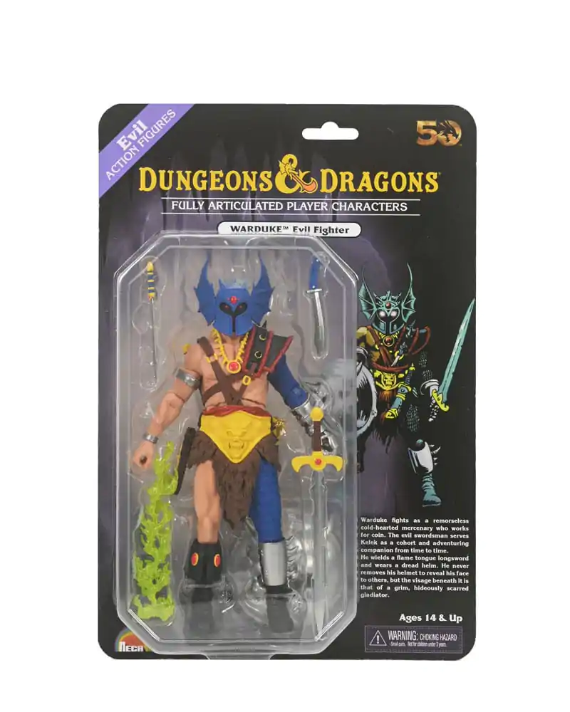 Dungeons & Dragons 50th Anniversary Warduke on Blister Card akciófigura 18 cm termékfotó