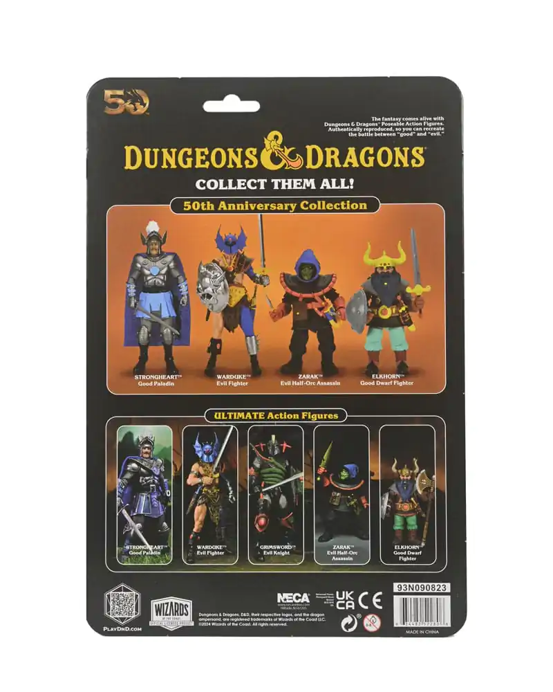 Dungeons & Dragons 50th Anniversary Warduke on Blister Card akciófigura 18 cm termékfotó