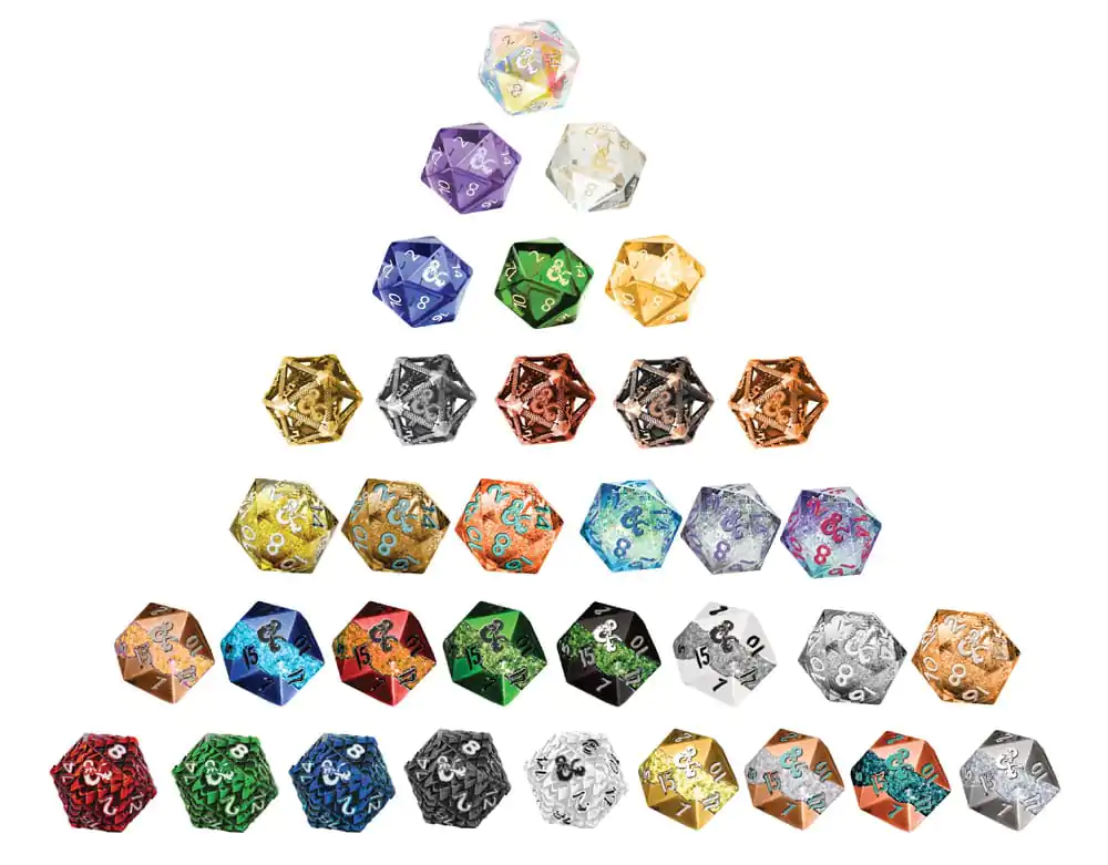 Dungeons &amp; Dragons Blind Mystery Box dobókocka Fizban&#039;s Treasure d20 25 mm termékfotó