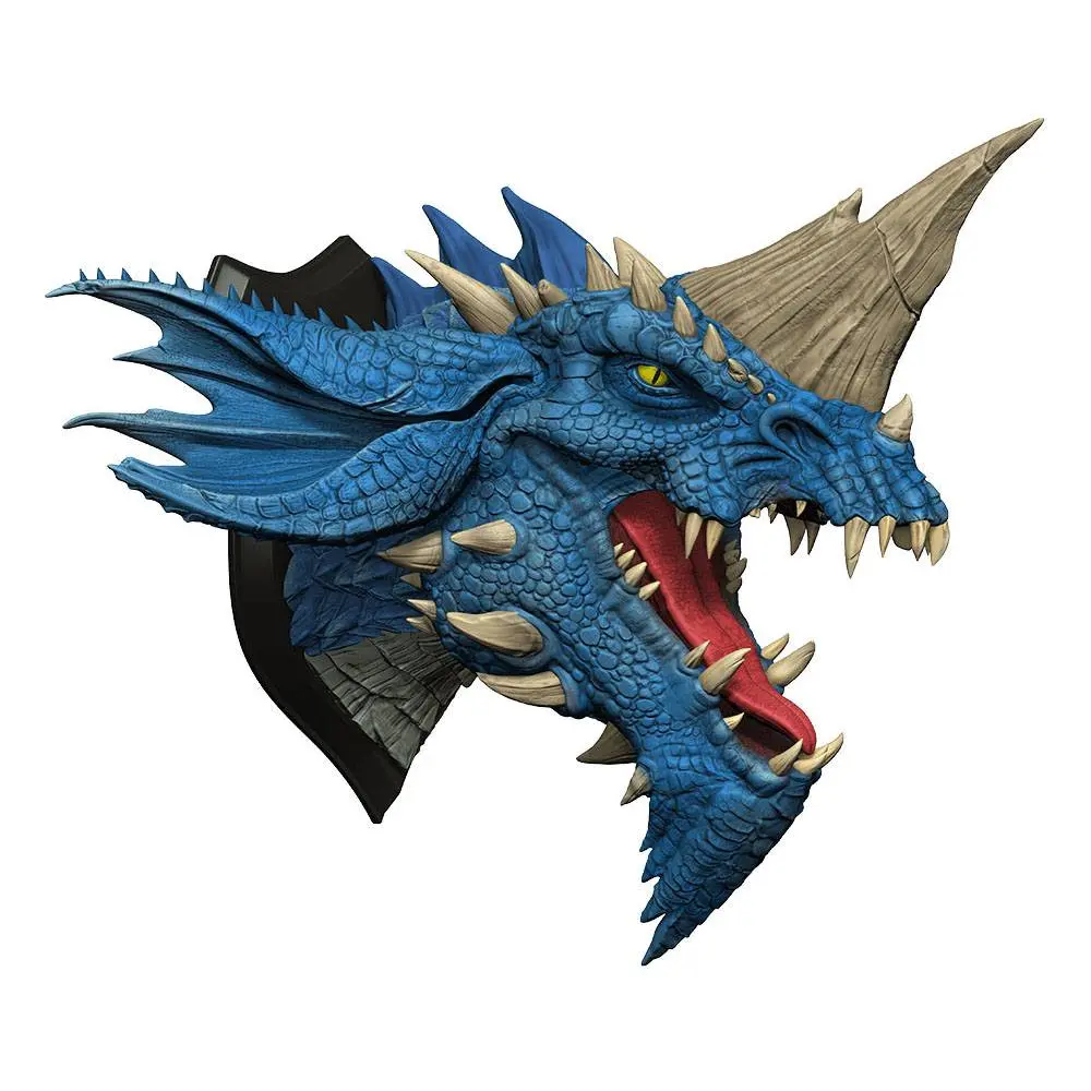 Dungeons &amp; Dragons Blue Dragon Trophy Plaque 3D Wall Art termékfotó