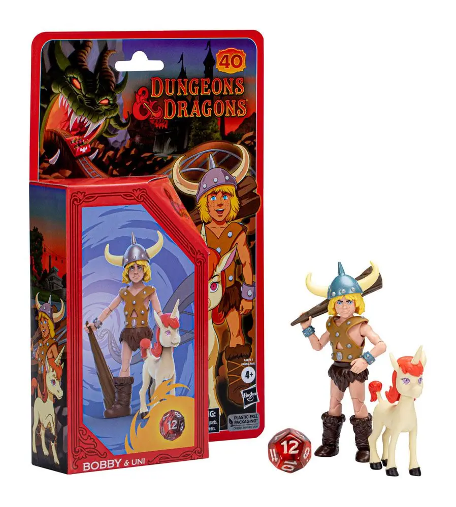 Dungeons &amp; Dragons Bobby &amp; Uni figurák 15 cm termékfotó
