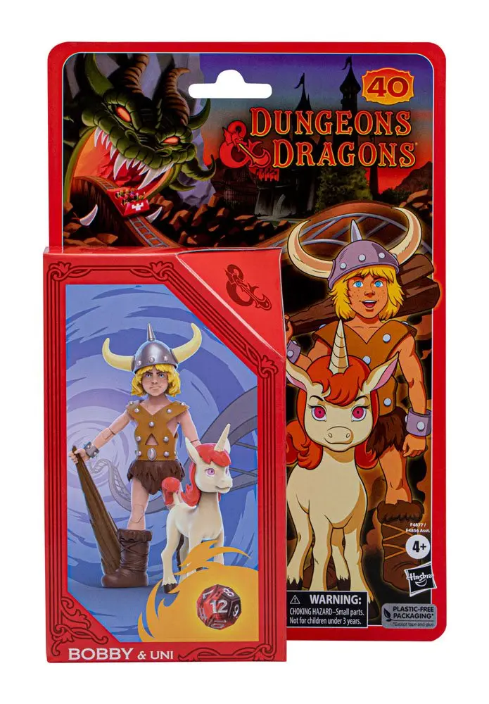 Dungeons &amp; Dragons Bobby &amp; Uni figurák 15 cm termékfotó