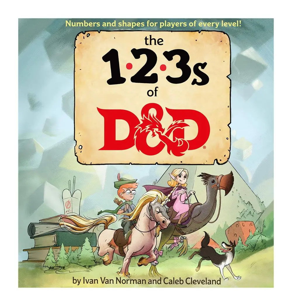 Dungeons &amp; Dragons Book The 123s of D&amp;D angol nyelvű termékfotó