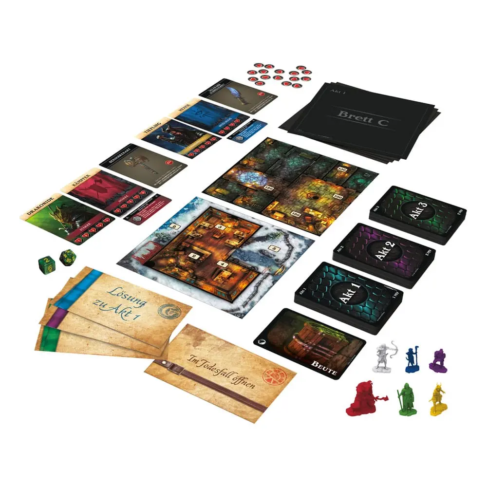 Dungeons &amp; Dragons Brettspiel Tumult in Niewinter Német nyelvű termékfotó