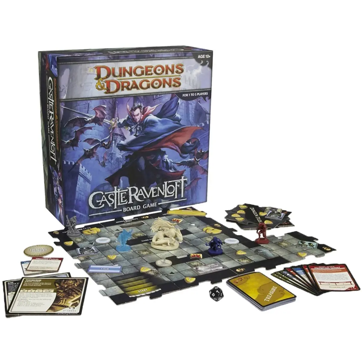 Dungeons &amp; Dragons Castle Ravenloft Angol nyelvű társasjáték termékfotó
