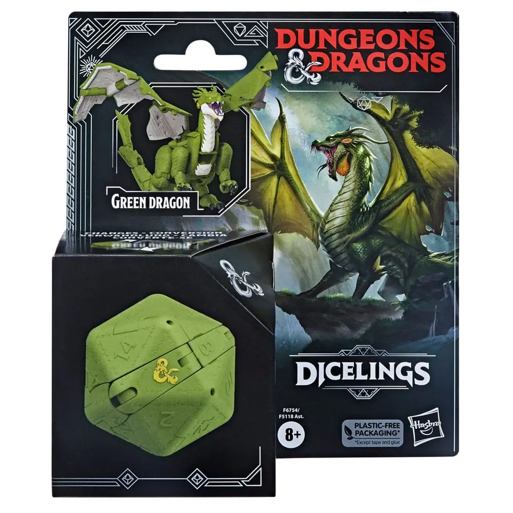 Dungeons &amp; Dragons Dicelings Green Dragon akciófigura termékfotó