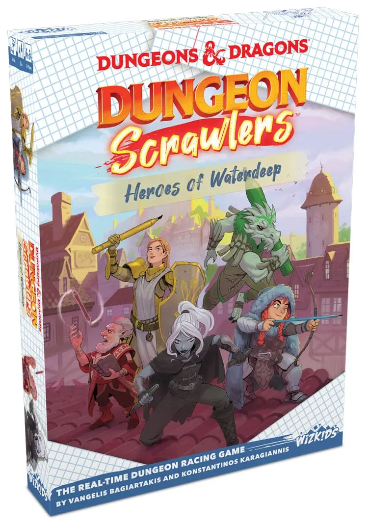 Dungeons & Dragons: Dungeon Scrawlers - Heroes of Waterdeep Strategy Game *English Version* termékfotó