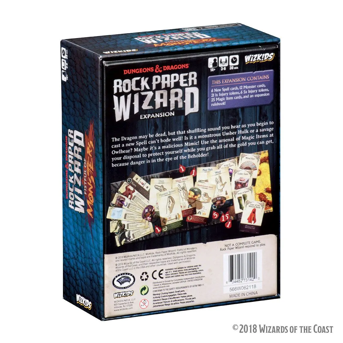 Dungeons &amp; Dragons Expansion Rock PaperWizard: Fistful of Monsters Angol nyelvű társasjáték kiegészítő termékfotó