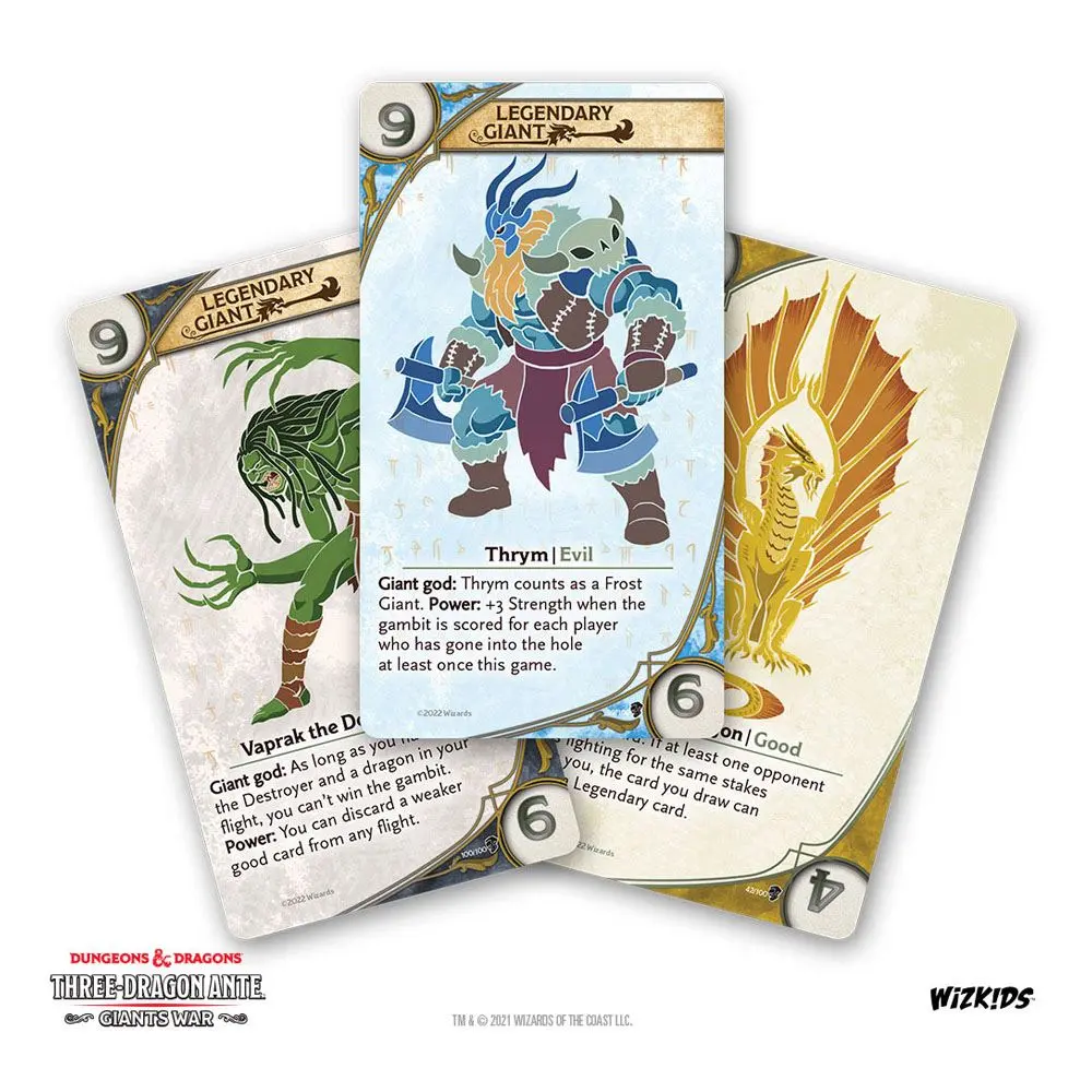 Dungeons &amp; Dragons Expansion Three-Dragon Ante: Giants War Angol nyelvű kártyajáték termékfotó
