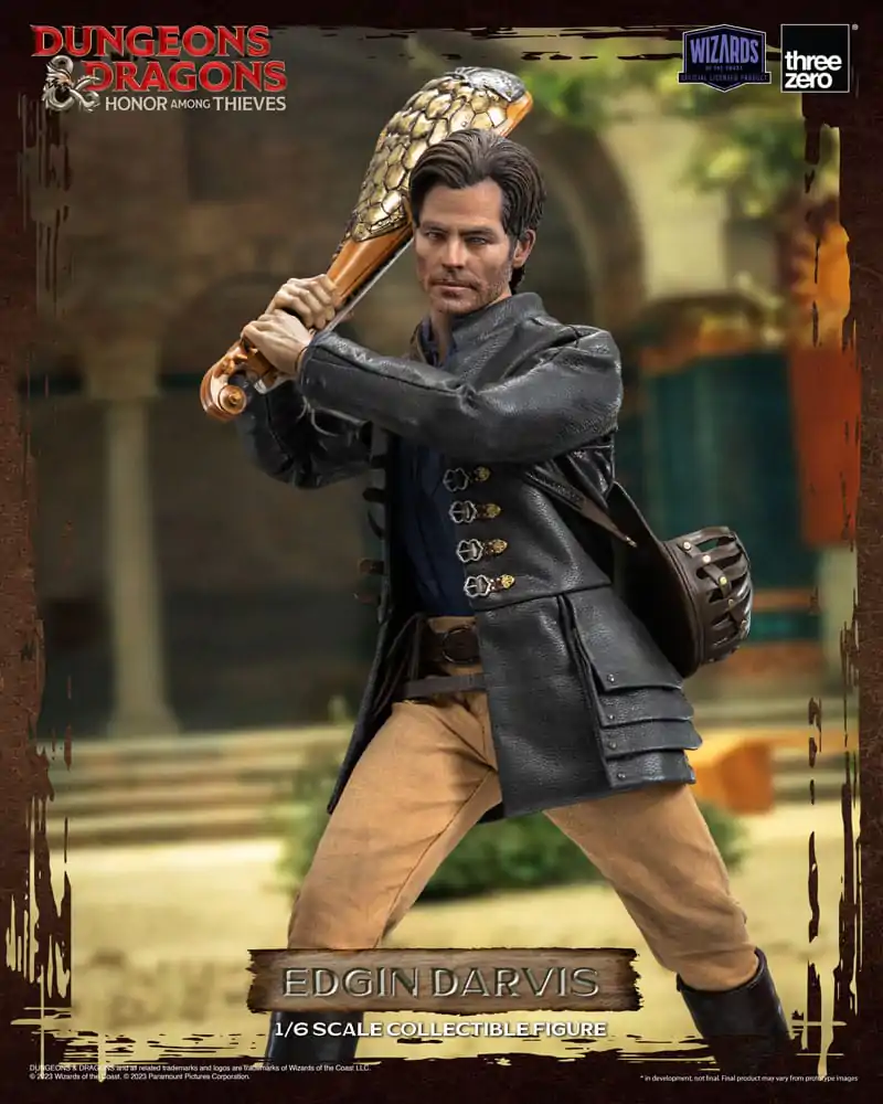 Dungeons &amp; Dragons FigZero 1/6 Honor Among Thieves Edgin Darvis akciófigura 31 cm termékfotó