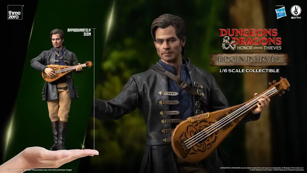 Dungeons &amp; Dragons FigZero 1/6 Honor Among Thieves Edgin Darvis akciófigura 31 cm termékfotó