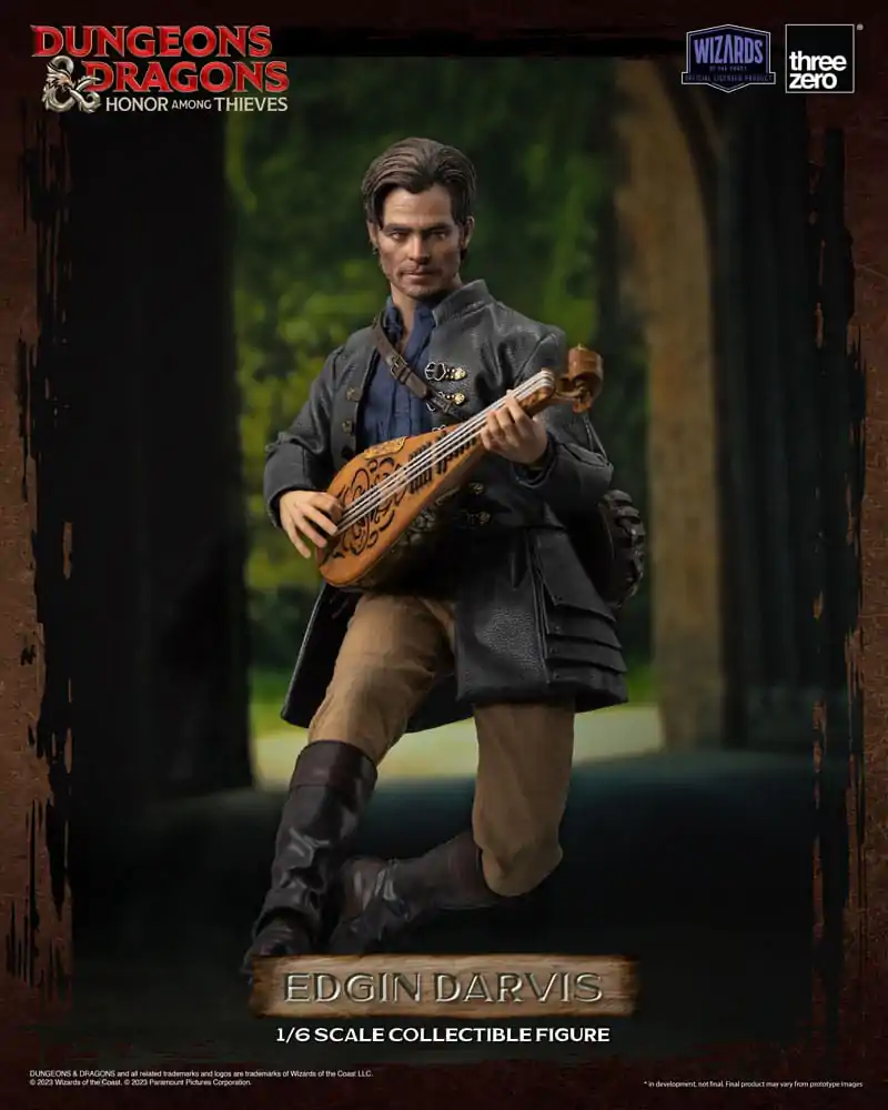 Dungeons &amp; Dragons FigZero 1/6 Honor Among Thieves Edgin Darvis akciófigura 31 cm termékfotó