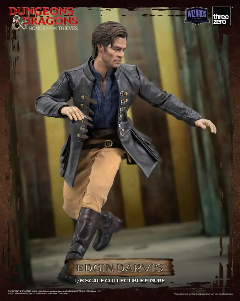 Dungeons &amp; Dragons FigZero 1/6 Honor Among Thieves Edgin Darvis akciófigura 31 cm termékfotó
