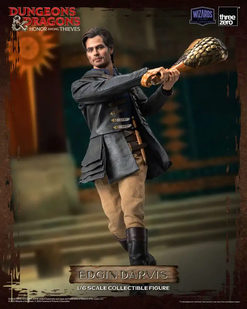 Dungeons &amp; Dragons FigZero 1/6 Honor Among Thieves Edgin Darvis akciófigura 31 cm termékfotó