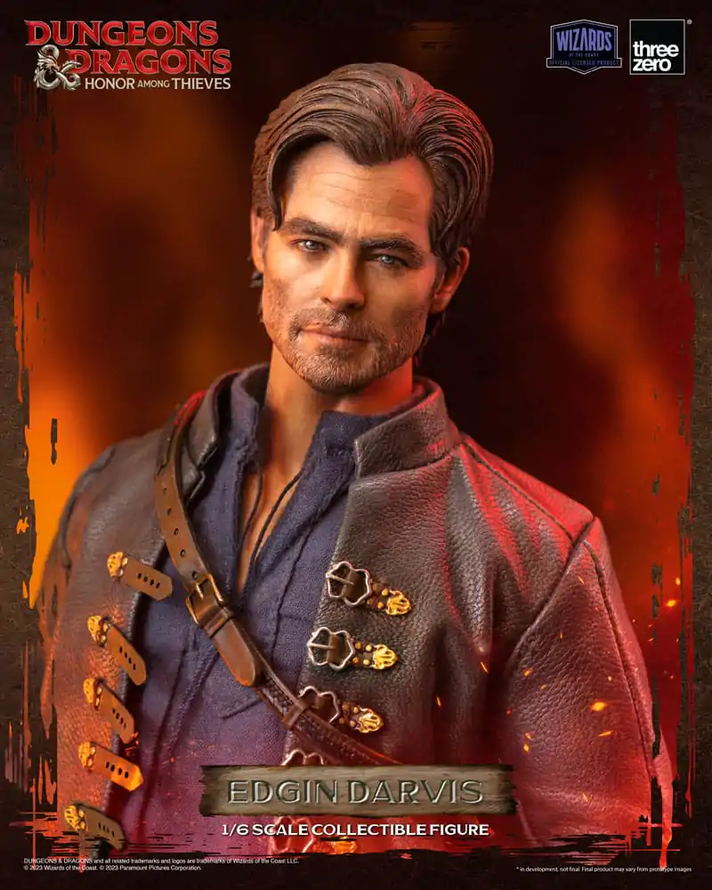 Dungeons &amp; Dragons FigZero 1/6 Honor Among Thieves Edgin Darvis akciófigura 31 cm termékfotó