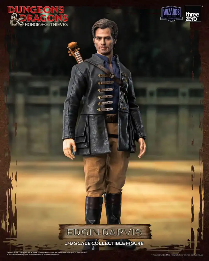 Dungeons &amp; Dragons FigZero 1/6 Honor Among Thieves Edgin Darvis akciófigura 31 cm termékfotó