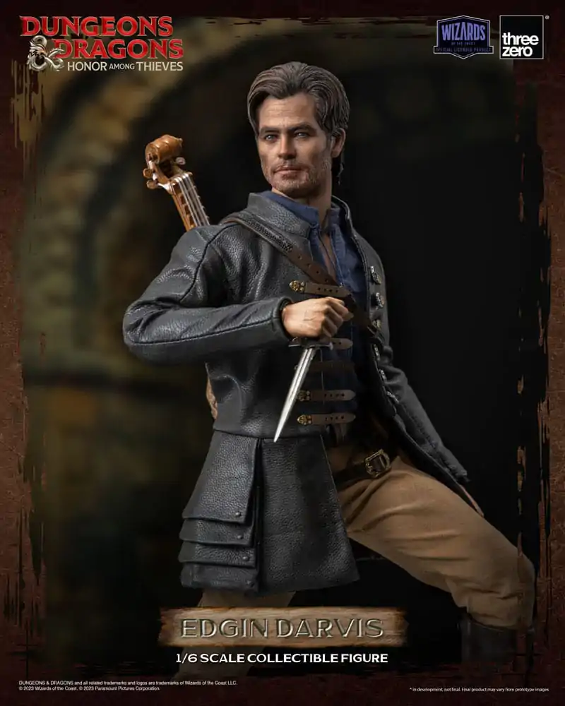 Dungeons &amp; Dragons FigZero 1/6 Honor Among Thieves Edgin Darvis akciófigura 31 cm termékfotó
