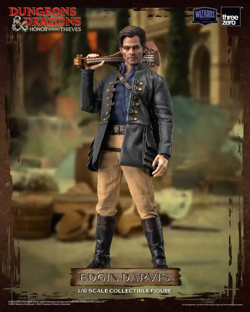 Dungeons &amp; Dragons FigZero 1/6 Honor Among Thieves Edgin Darvis akciófigura 31 cm termékfotó
