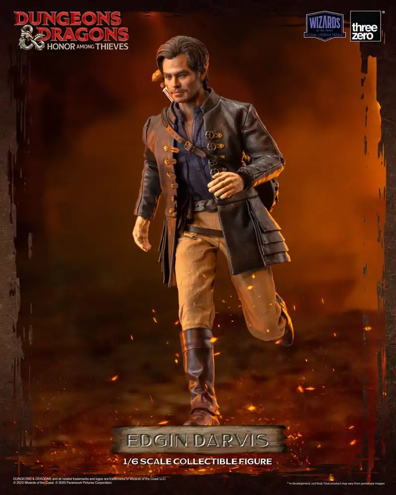 Dungeons &amp; Dragons FigZero 1/6 Honor Among Thieves Edgin Darvis akciófigura 31 cm termékfotó