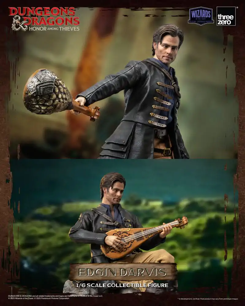 Dungeons &amp; Dragons FigZero 1/6 Honor Among Thieves Edgin Darvis akciófigura 31 cm termékfotó