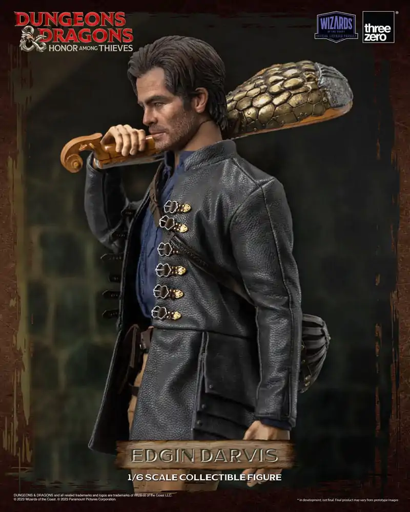 Dungeons &amp; Dragons FigZero 1/6 Honor Among Thieves Edgin Darvis akciófigura 31 cm termékfotó