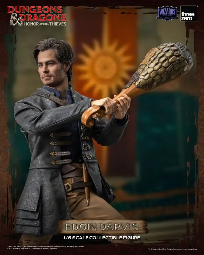 Dungeons &amp; Dragons FigZero 1/6 Honor Among Thieves Edgin Darvis akciófigura 31 cm termékfotó