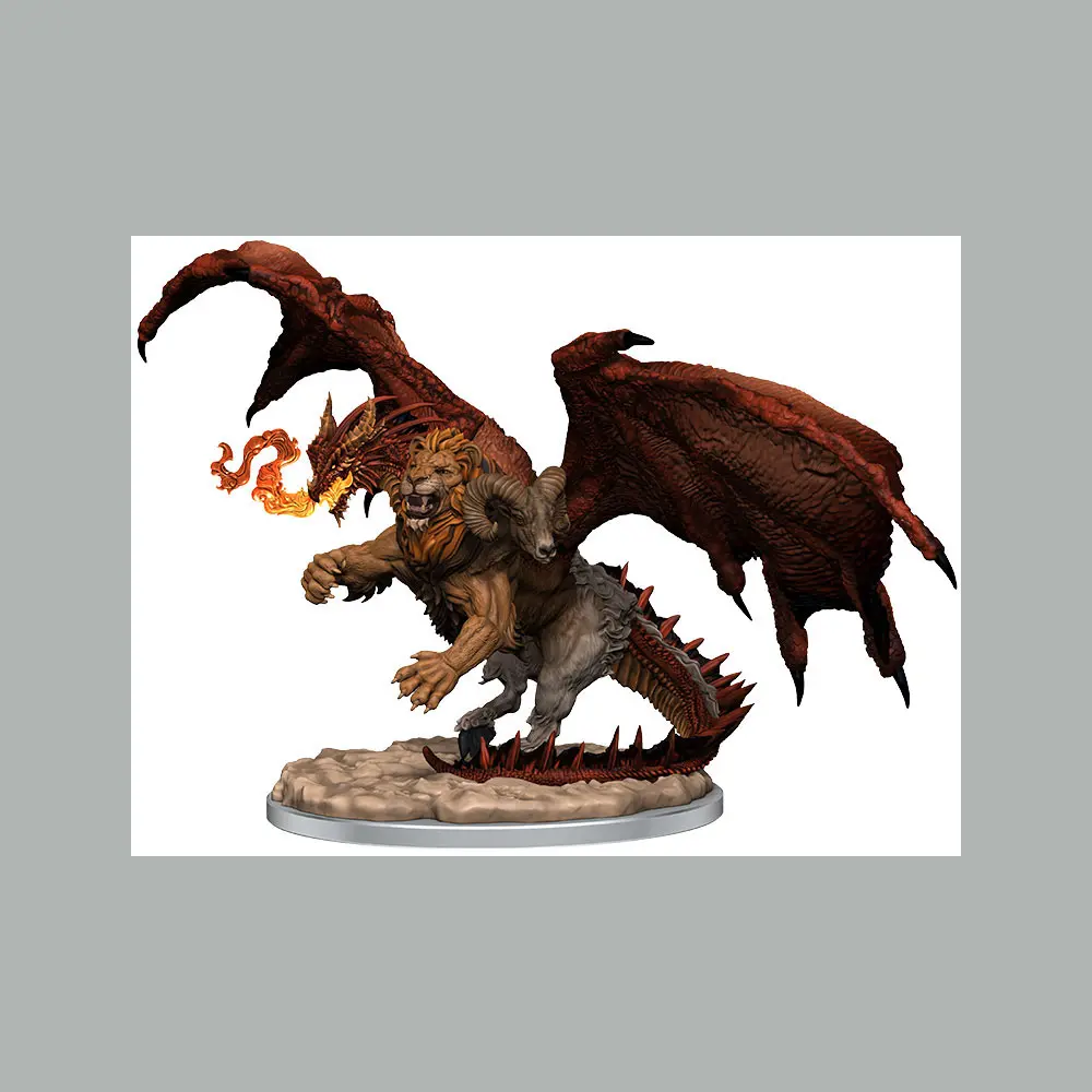 Dungeons &amp; Dragons Frameworks Miniature Chimera modell készlet termékfotó