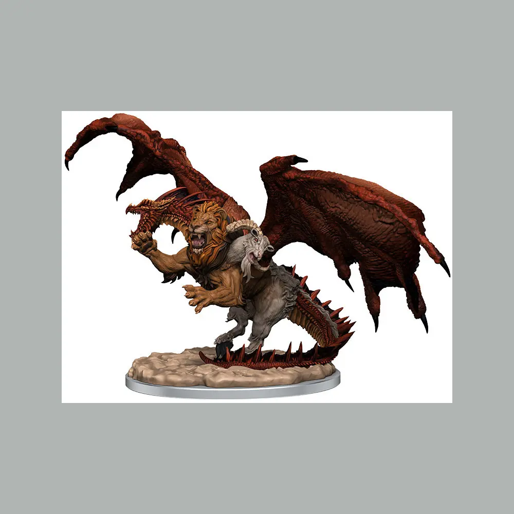 Dungeons &amp; Dragons Frameworks Miniature Chimera modell készlet termékfotó