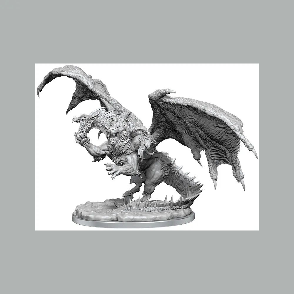 Dungeons &amp; Dragons Frameworks Miniature Chimera modell készlet termékfotó