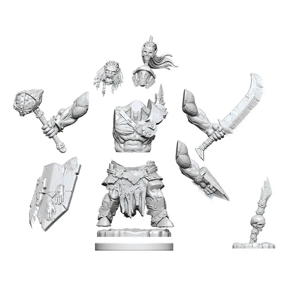 Dungeons &amp; Dragons Frameworks Miniature modell készlet 7-Pack Orcs termékfotó