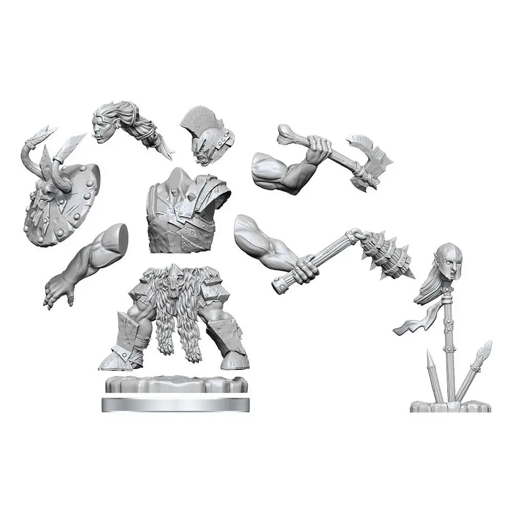 Dungeons &amp; Dragons Frameworks Miniature modell készlet 7-Pack Orcs termékfotó
