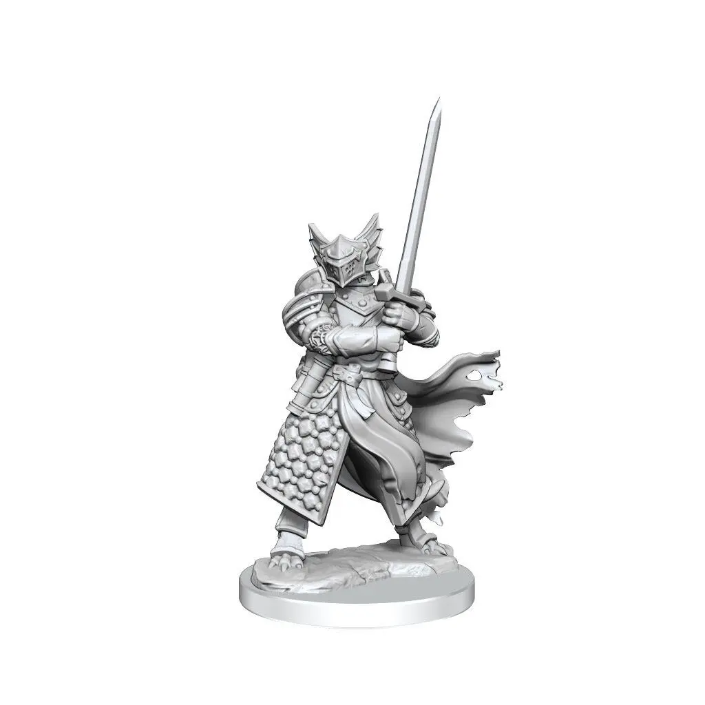 Dungeons &amp; Dragons Frameworks Miniature modell készlet Dragonborn Paladin Male termékfotó
