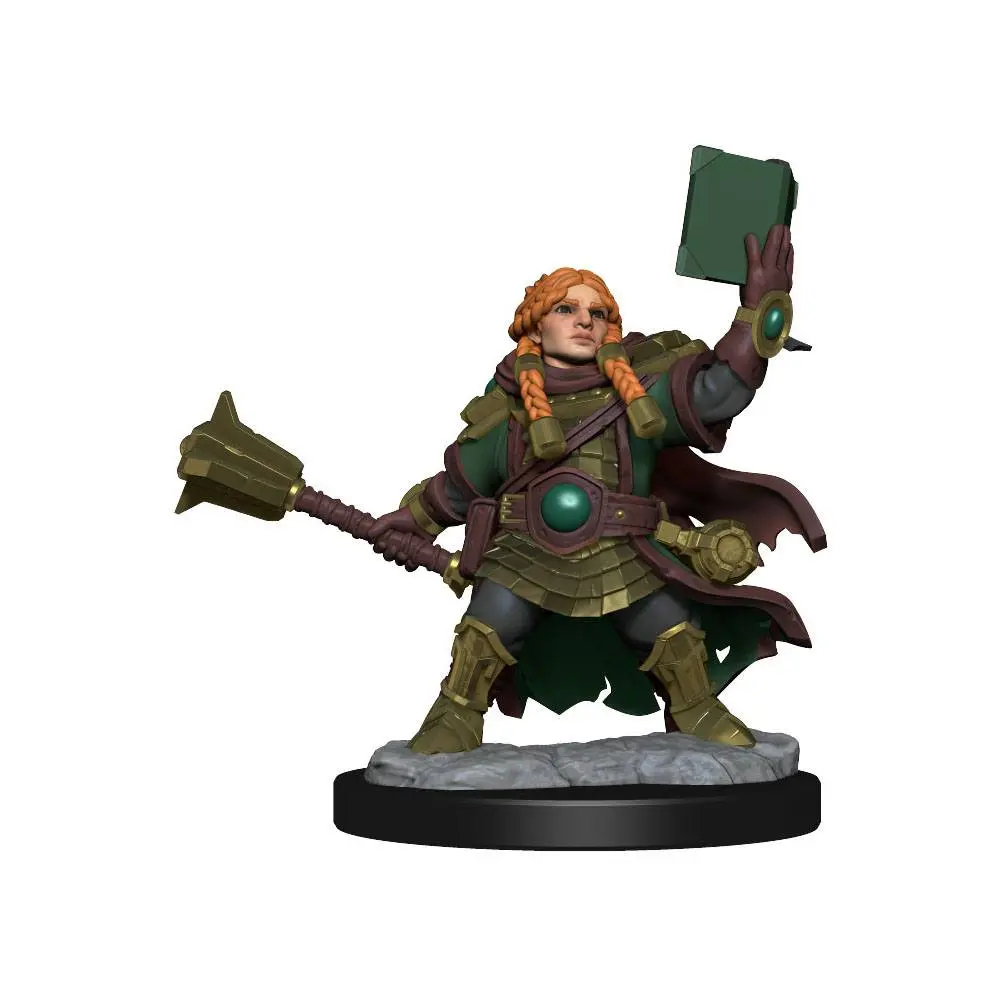 Dungeons &amp; Dragons Frameworks Miniature modell készlet Dwarf Cleric Female termékfotó