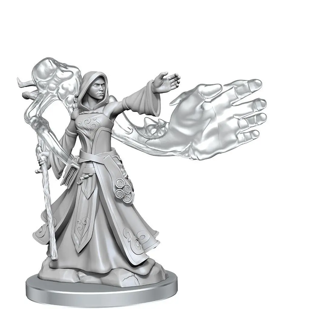 Dungeons &amp; Dragons Frameworks Miniature modell készlet Elf Wizard Female termékfotó