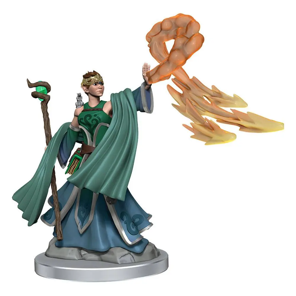 Dungeons &amp; Dragons Frameworks Miniature modell készlet Elf Wizard Female termékfotó