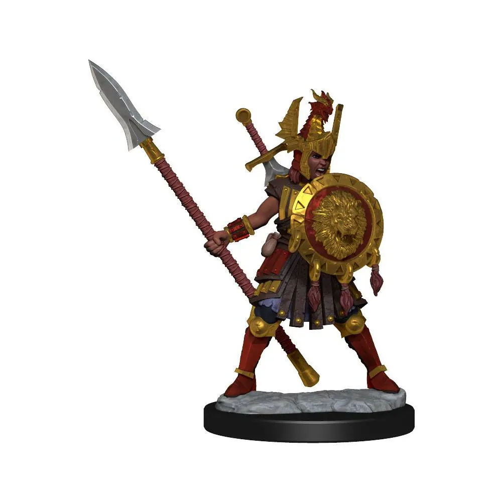 Dungeons &amp; Dragons Frameworks Miniature modell készlet Human Fighter Female termékfotó