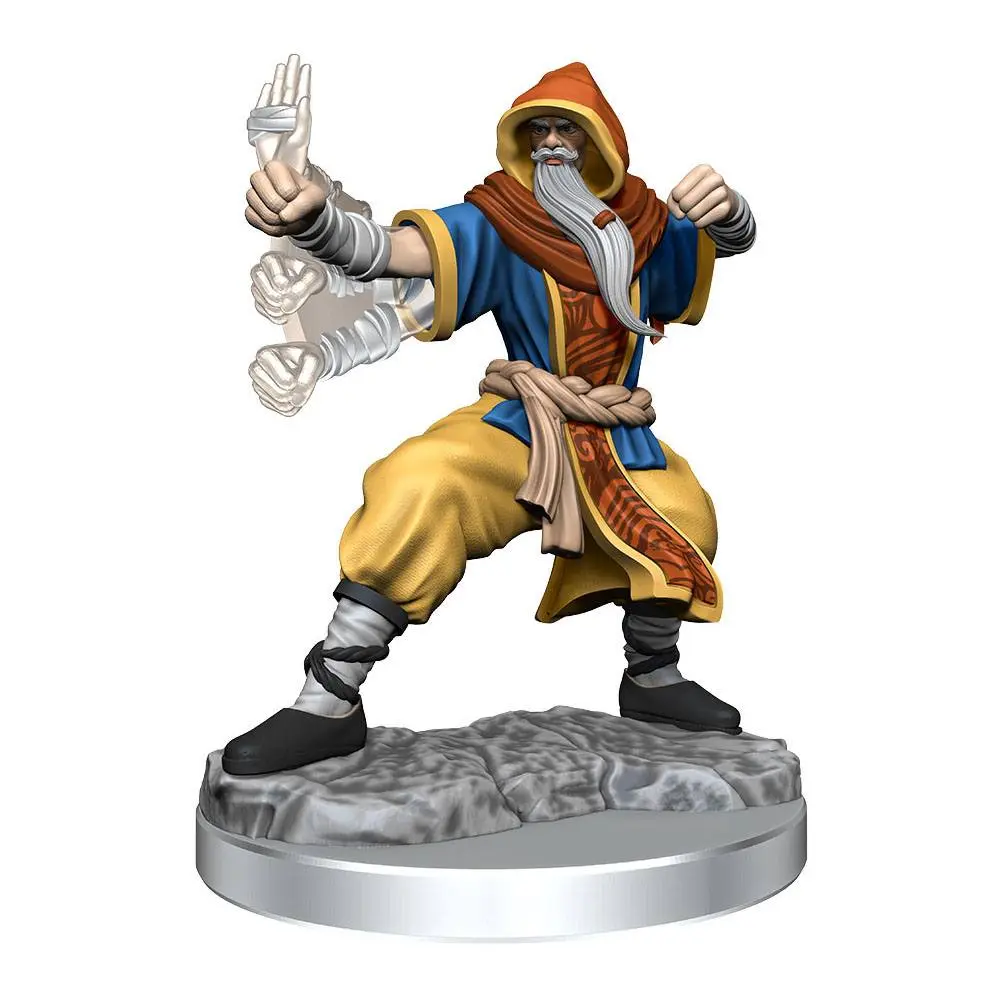 Dungeons &amp; Dragons Frameworks Miniature modell készlet Human Monk Male termékfotó