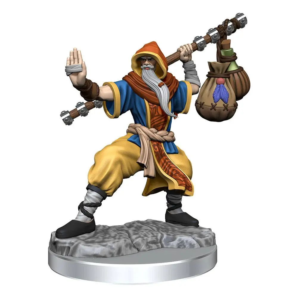 Dungeons &amp; Dragons Frameworks Miniature modell készlet Human Monk Male termékfotó