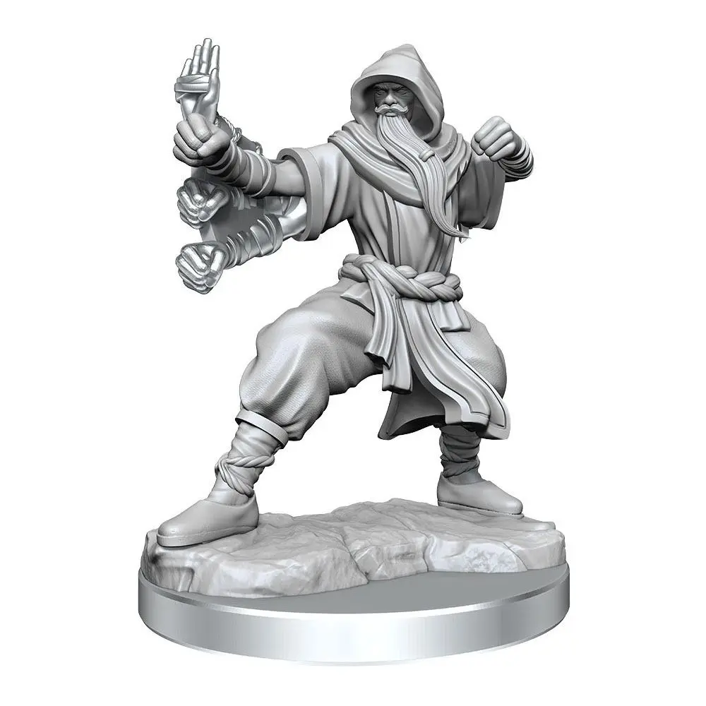 Dungeons &amp; Dragons Frameworks Miniature modell készlet Human Monk Male termékfotó