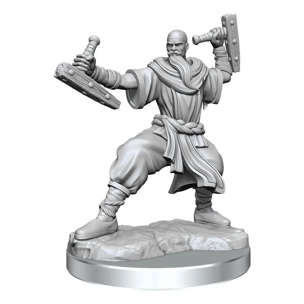 Dungeons &amp; Dragons Frameworks Miniature modell készlet Human Monk Male termékfotó