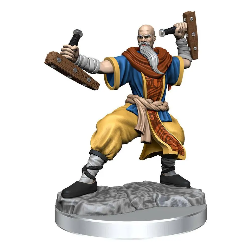 Dungeons &amp; Dragons Frameworks Miniature modell készlet Human Monk Male termékfotó