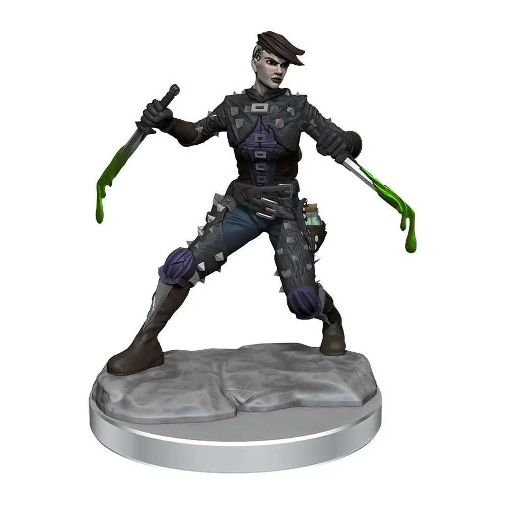 Dungeons &amp; Dragons Frameworks Miniature modell készlet Human Rogue Female termékfotó