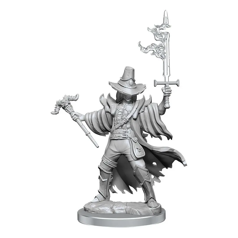 Dungeons &amp; Dragons Frameworks Miniature modell készlet Human Warlock Male termékfotó