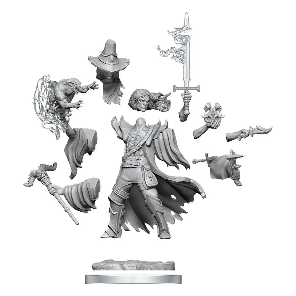 Dungeons &amp; Dragons Frameworks Miniature modell készlet Human Warlock Male termékfotó