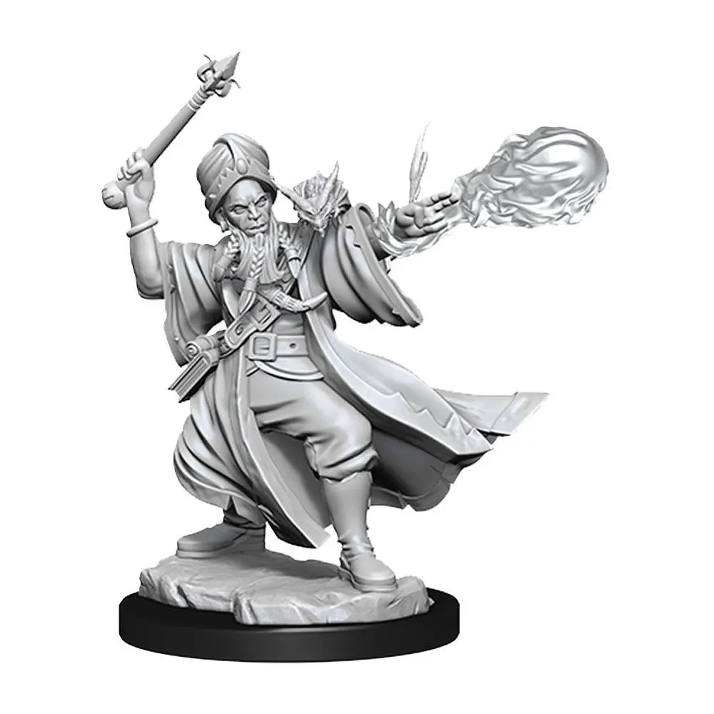 Dungeons &amp; Dragons Frameworks Miniature modell készlet Human Wizard Male termékfotó