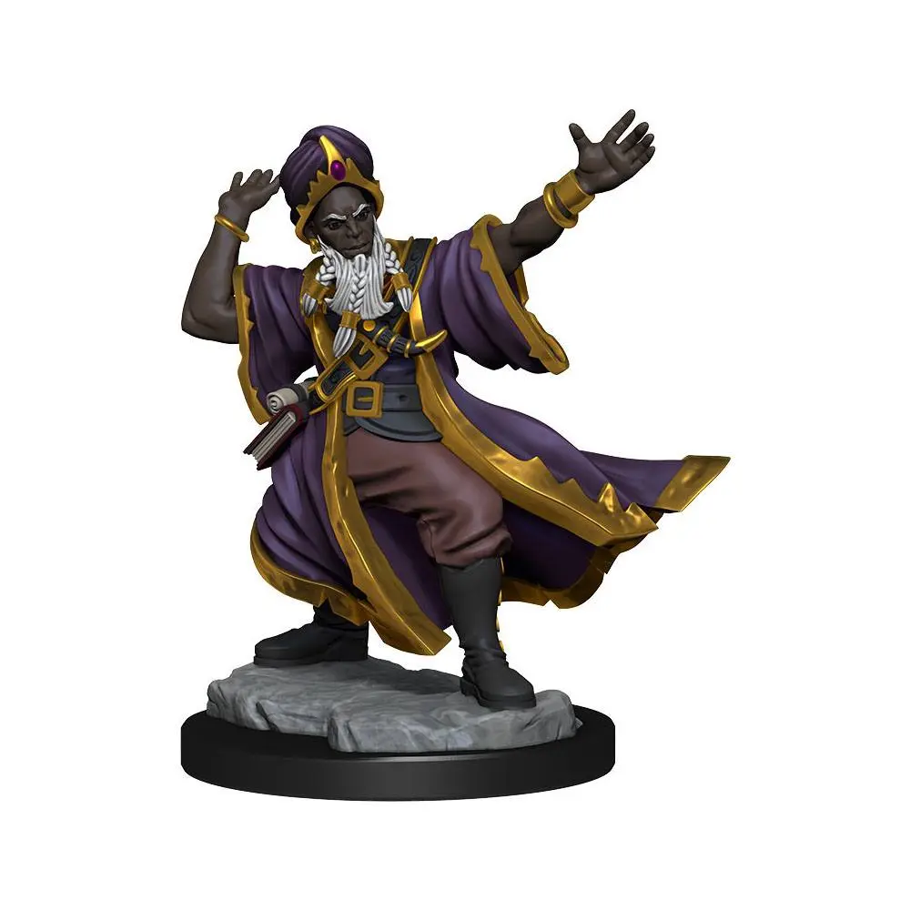Dungeons &amp; Dragons Frameworks Miniature modell készlet Human Wizard Male termékfotó