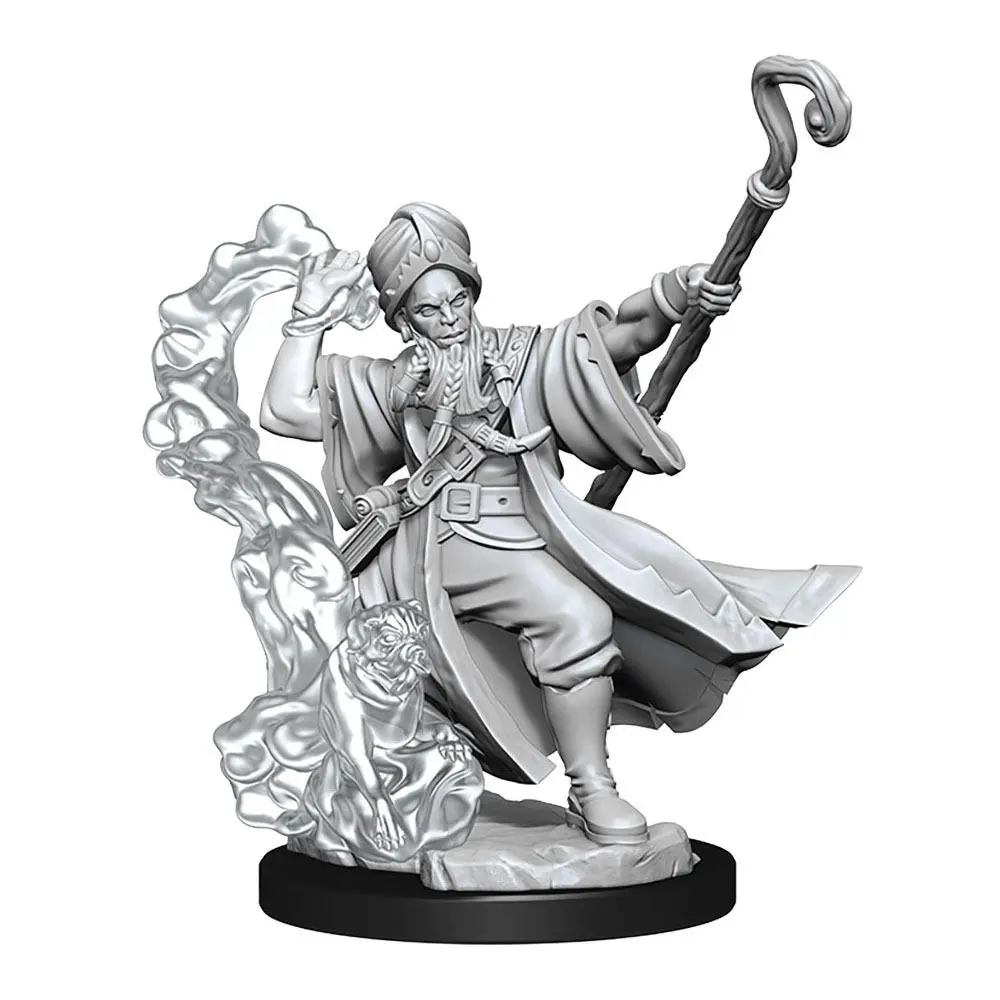 Dungeons &amp; Dragons Frameworks Miniature modell készlet Human Wizard Male termékfotó